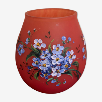 Glass paste vase