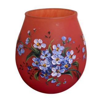 Glass paste vase
