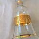 Vintage gold-plated bell-shaped carafe