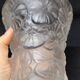 Vase floral Josef Inwald Verrerie Barolac En Verre Pressé Moulé Dépoli Art