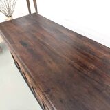 Solid Walnut Trade Counter