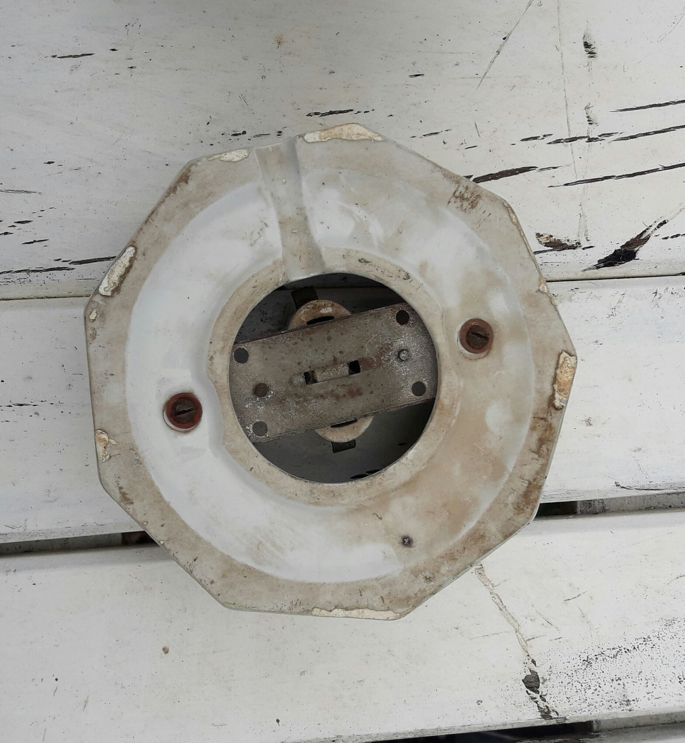 Porcelain ceiling light