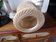 Suspension en coton tressage en losanges