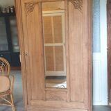 Parisian solid oak wardrobe