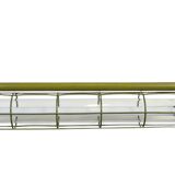 Grey Soviet Industrial Hanging Tube Light, 1970s
