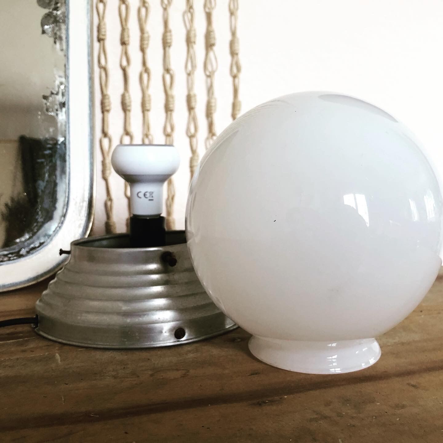 Space Age ball lamp