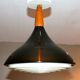 Scandinavian hanging vintage 50/60 in aluminum and teak gloss