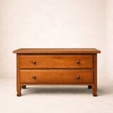 Set of chest of drawers and bedside tables in solid oak – European manufacturing