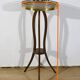 Small Mahogany Pedestal Table, Louis XVI Style – 1900