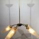 5 light chandelier 1970