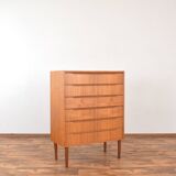 Commode à tiroirs en teck, Danemark, 1960