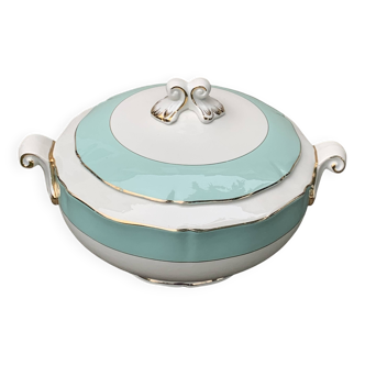 Soup tureen, Chambord model, semi porcelain, Ceranord France, vintage