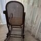 Thonet rattan rocking chair from the 1920s.