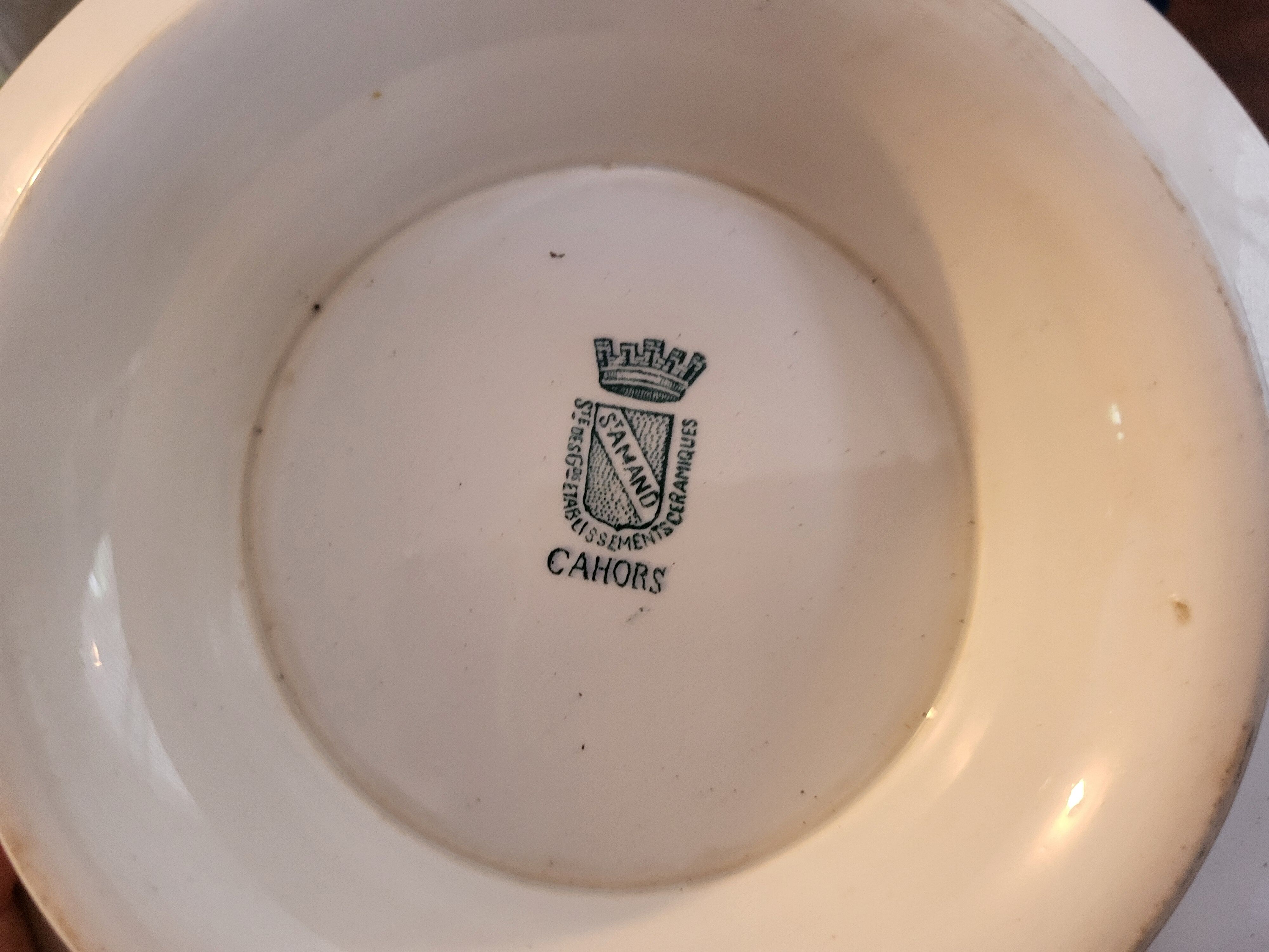 Antique cake stand Saint Amand Model Cahors