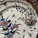 2 assiettes terre de fer gien