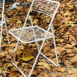 Set of two folding chairs