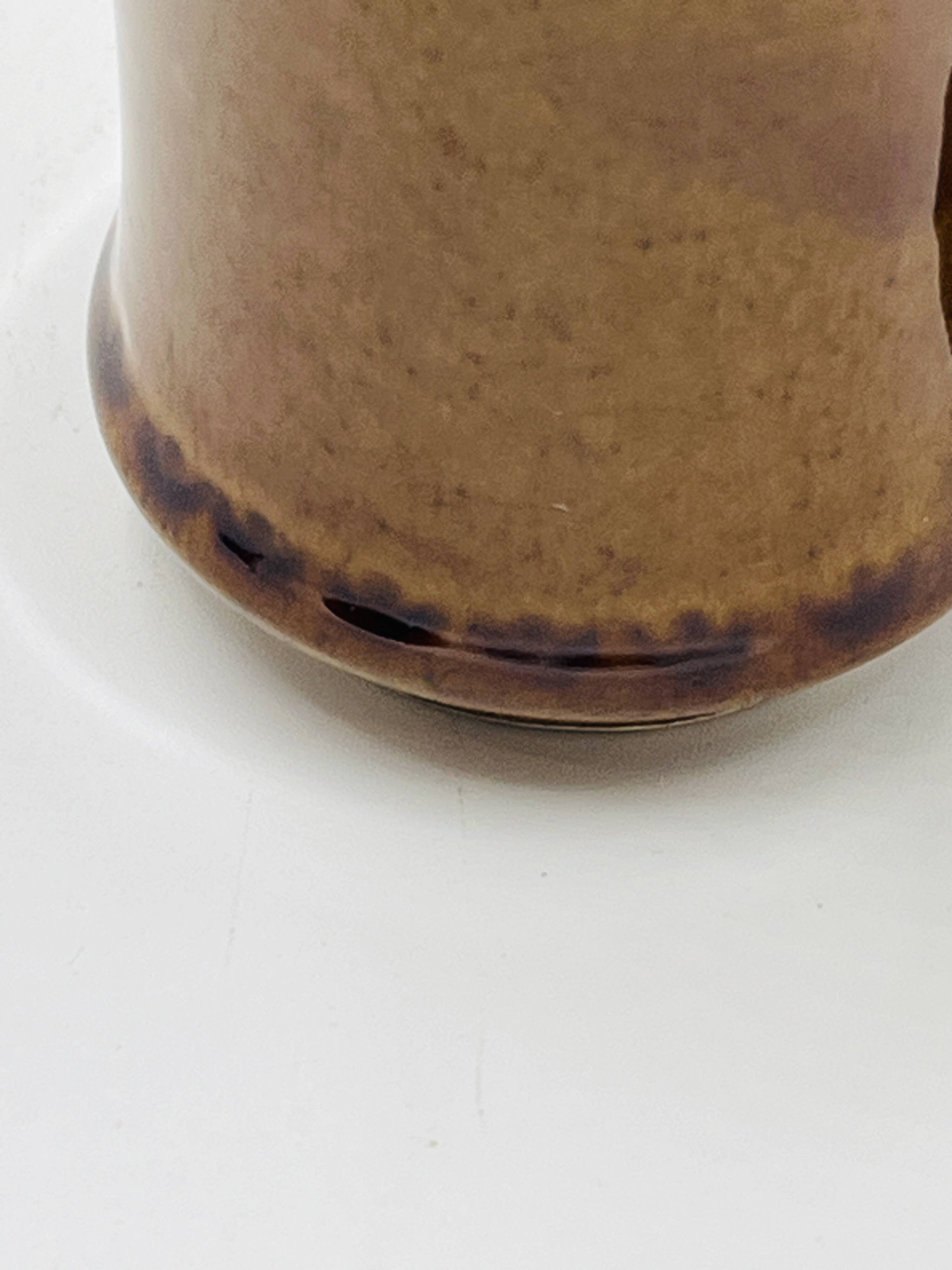 Lot of 4 Espresso Cups Deco Hälsingborg Bari 15/1 Brown
