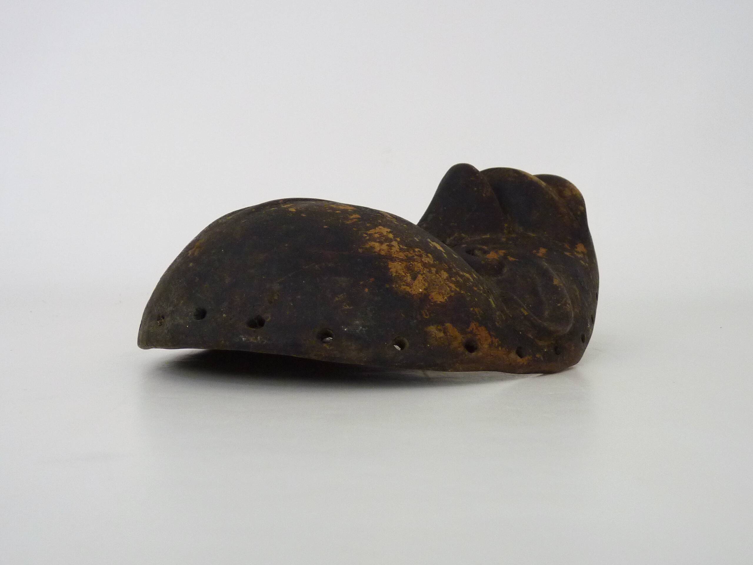 Ancien masque dan de côte d'ivoire afrique art tribal africain. années 60