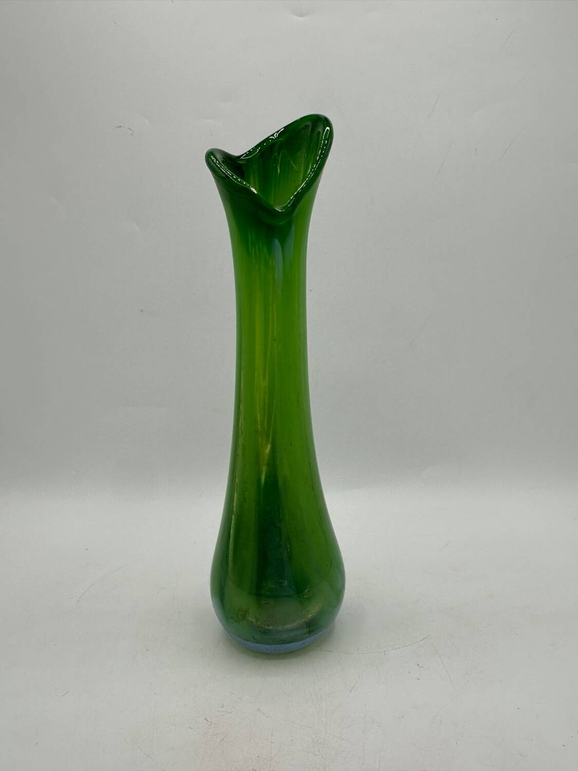 Blown glass vase