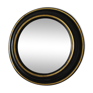Miroir rond art déco,