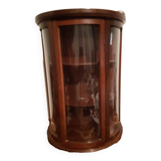 Small rounded display case