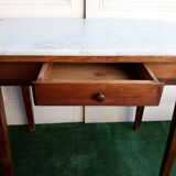 Table 90x58cm on old kitchen marble