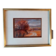 Old pastel painting of Vosges landscape signed Antoine Dugois