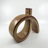 Ceramic sculpture vase • Roberto Rigon • Bertoncello • Italy • 60/70