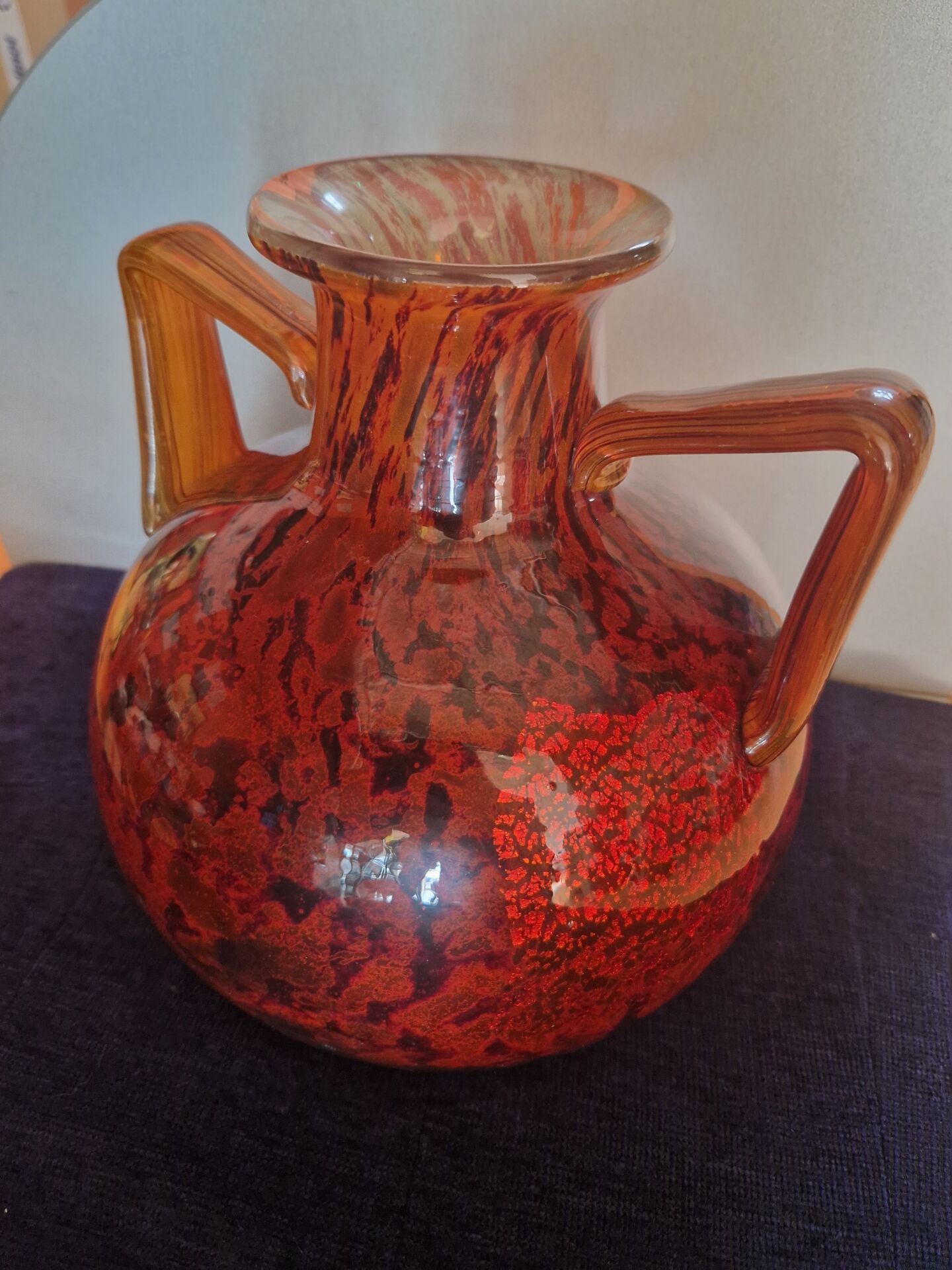 Vase boule Daum Nancy