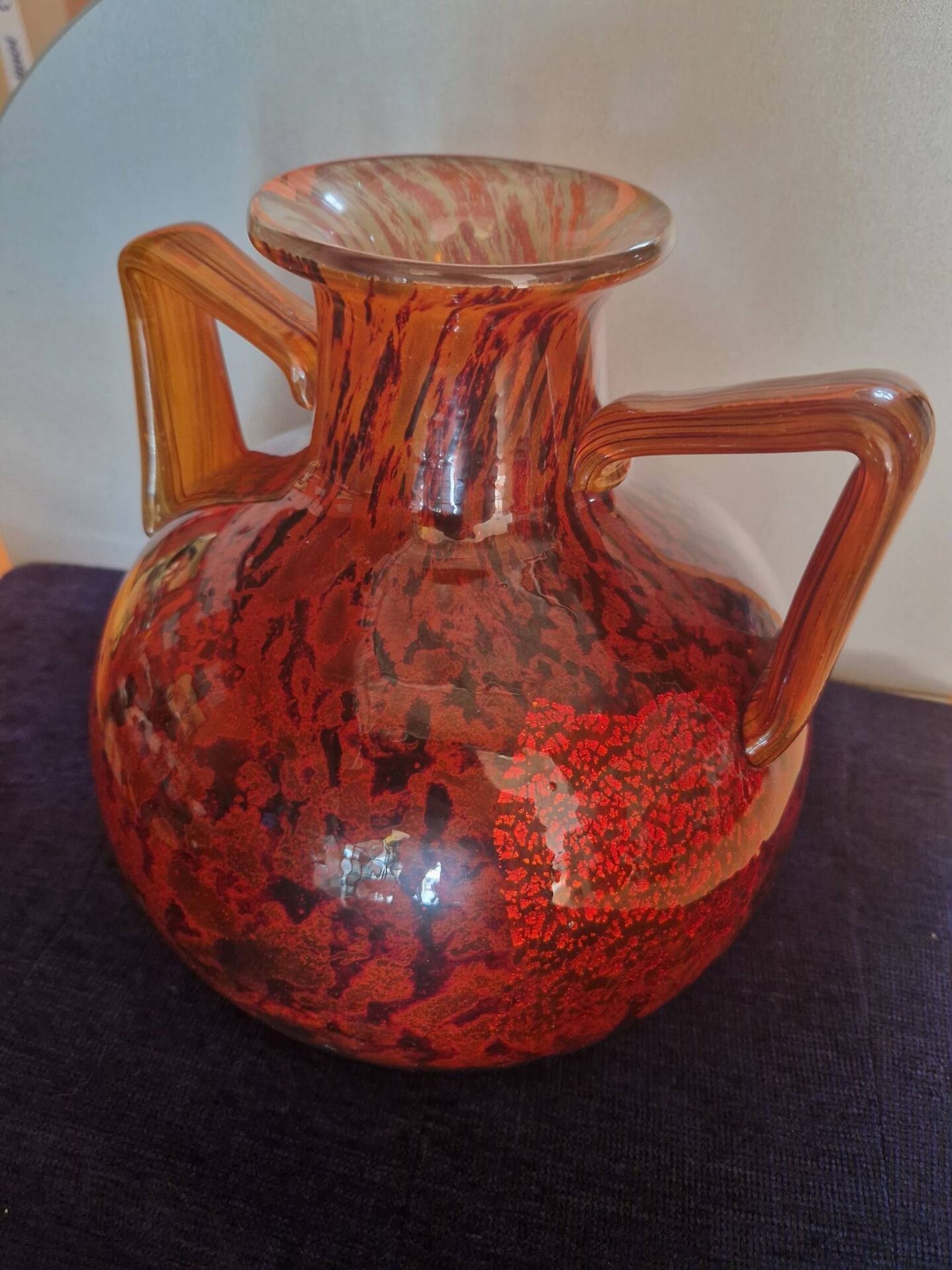 Vase boule Daum Nancy