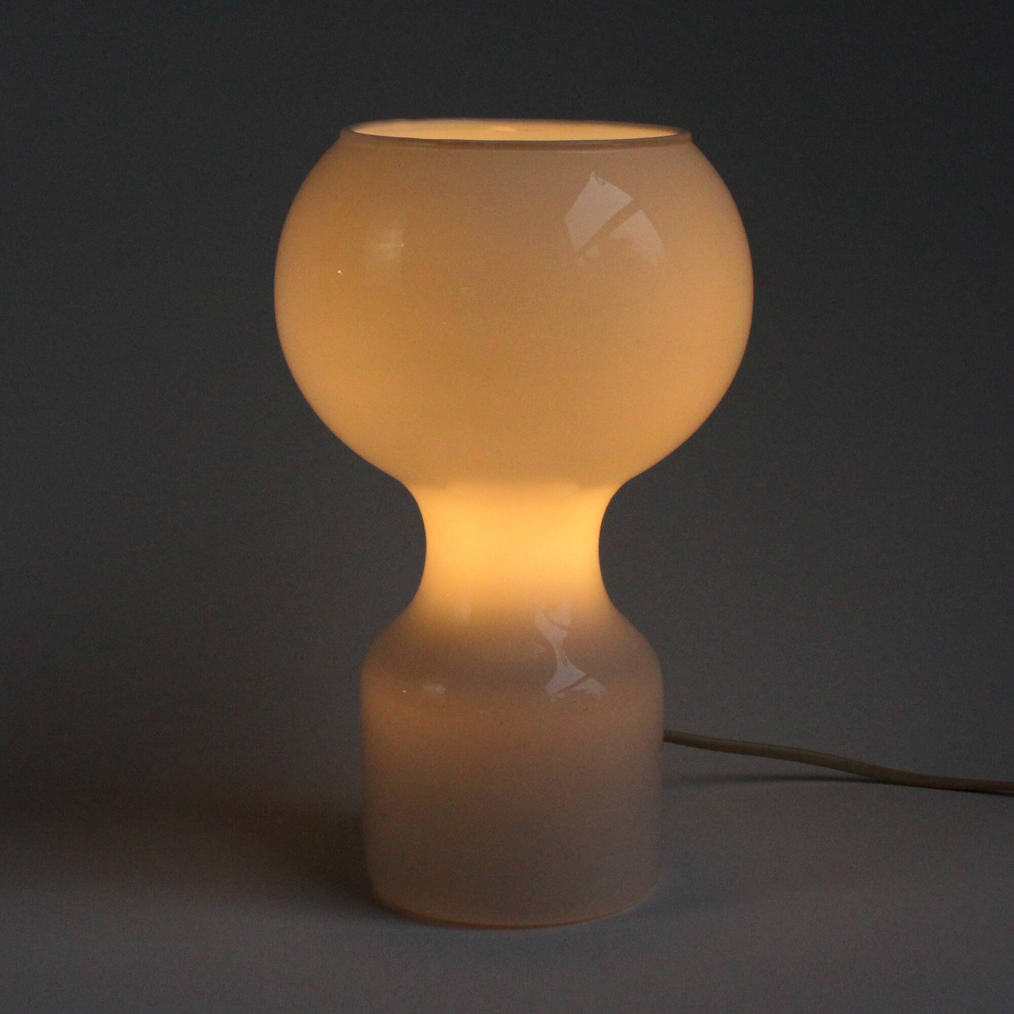 Vintage table lamp in opaline "Tahiti" - J.P. Emonds Alt for Philips