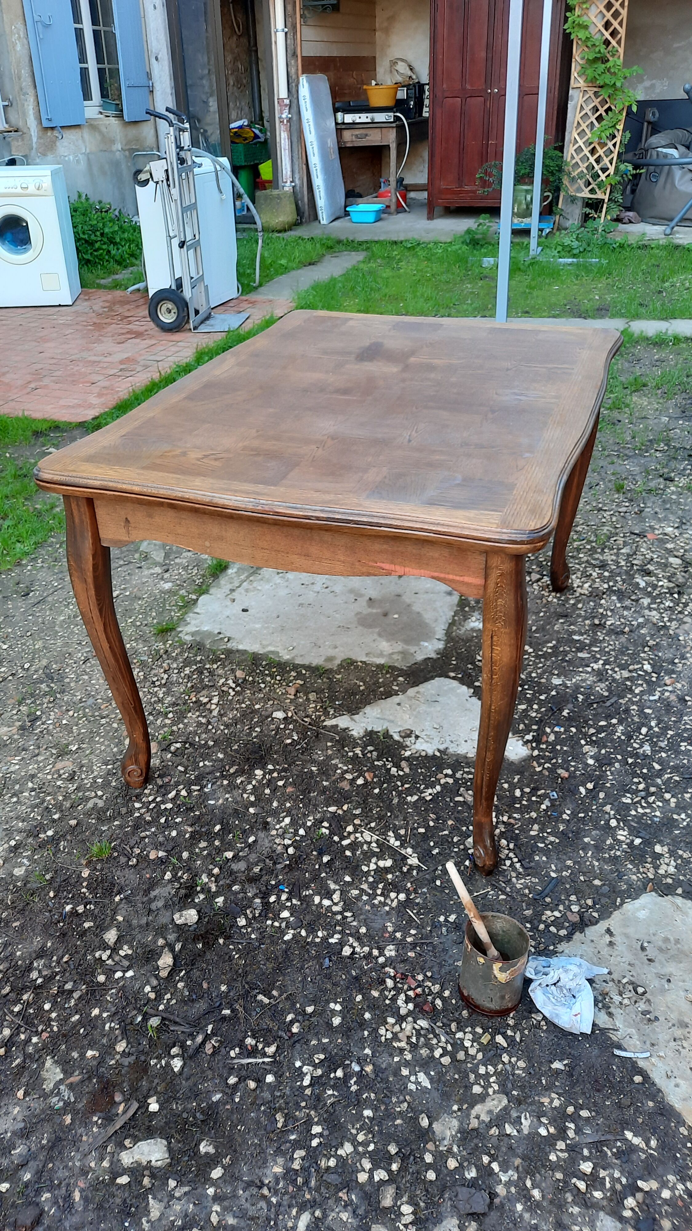 Vintage extension table