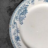 1 batch of 3 flat plates BOCH FRERES REF: SORBIER KFK in perfect condition 1800/1900