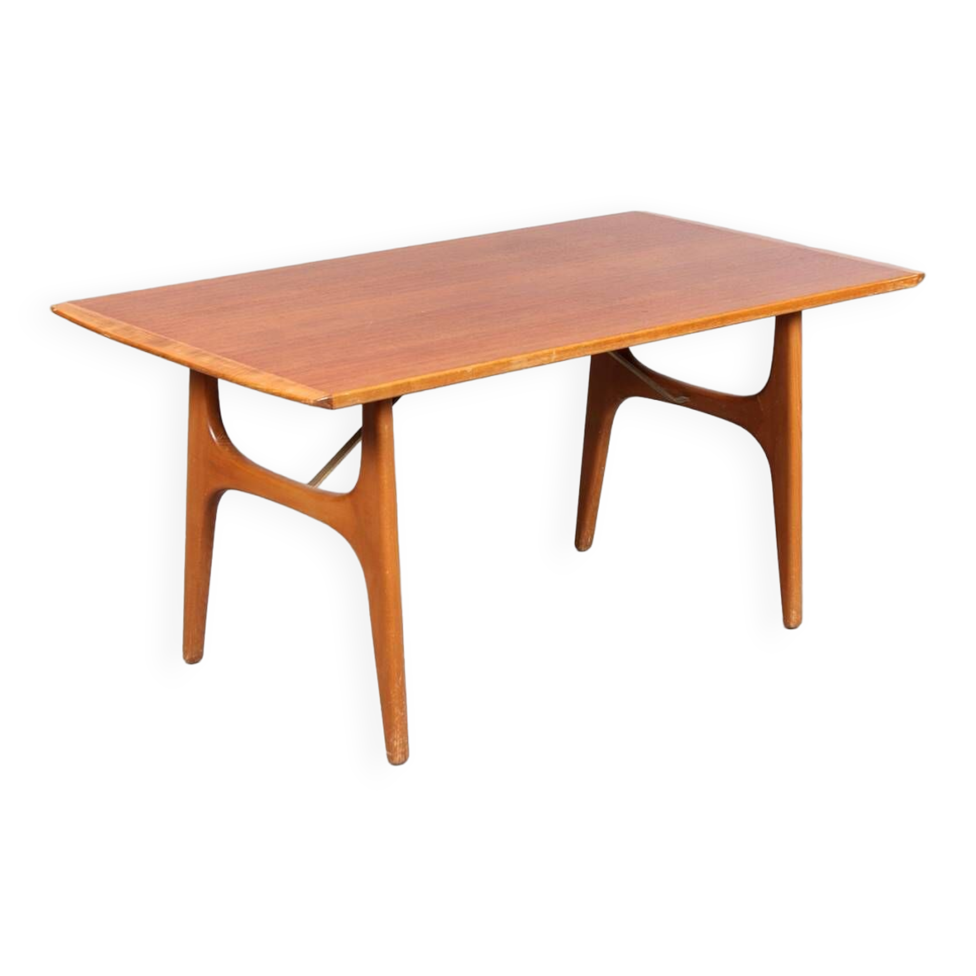 TABLE BASSE TECK WESTBERGS 1960 Suède