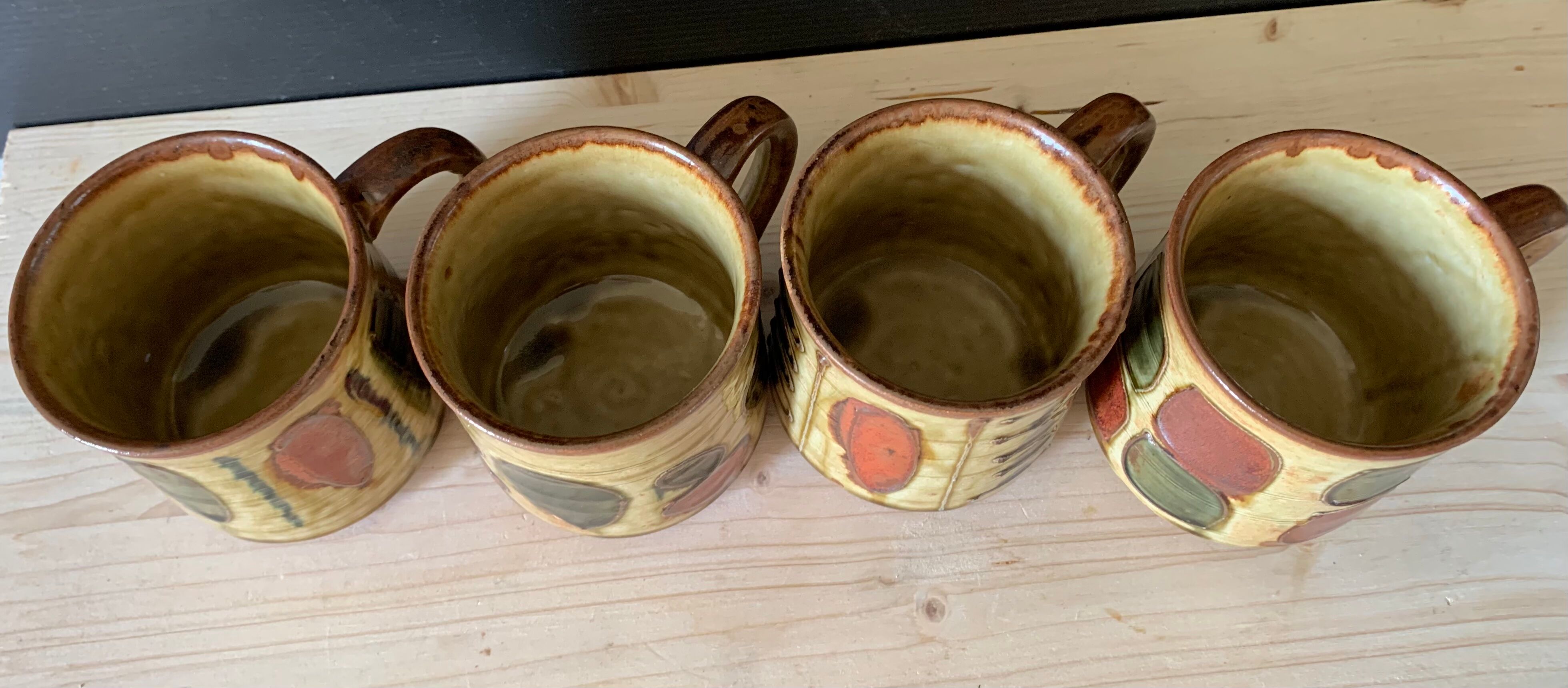 Vintage ceramic mugs
