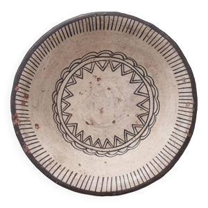 Ancien saladier en poterie