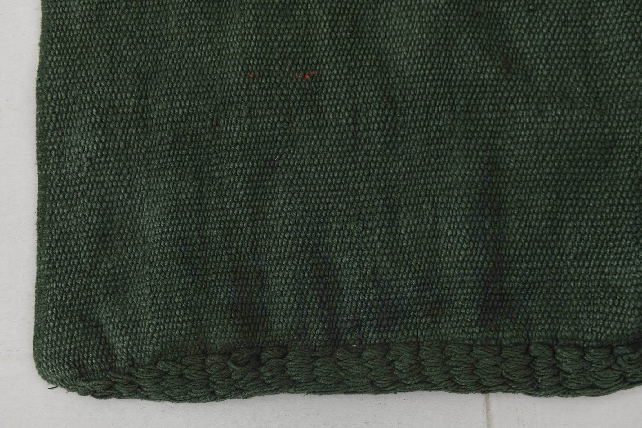 2x8 Turkish Dark Green Vintage Runner Rug, 72x235Cm