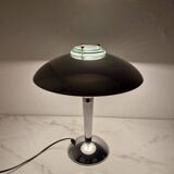 Vintage Chrome & Glass Table Lamp – Space Age Style