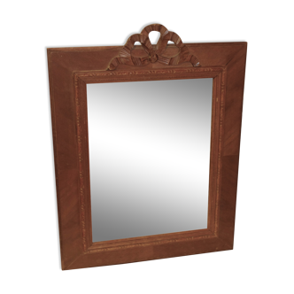 Mirror wood carved node massif  44x58cm