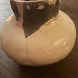 Small raku vase