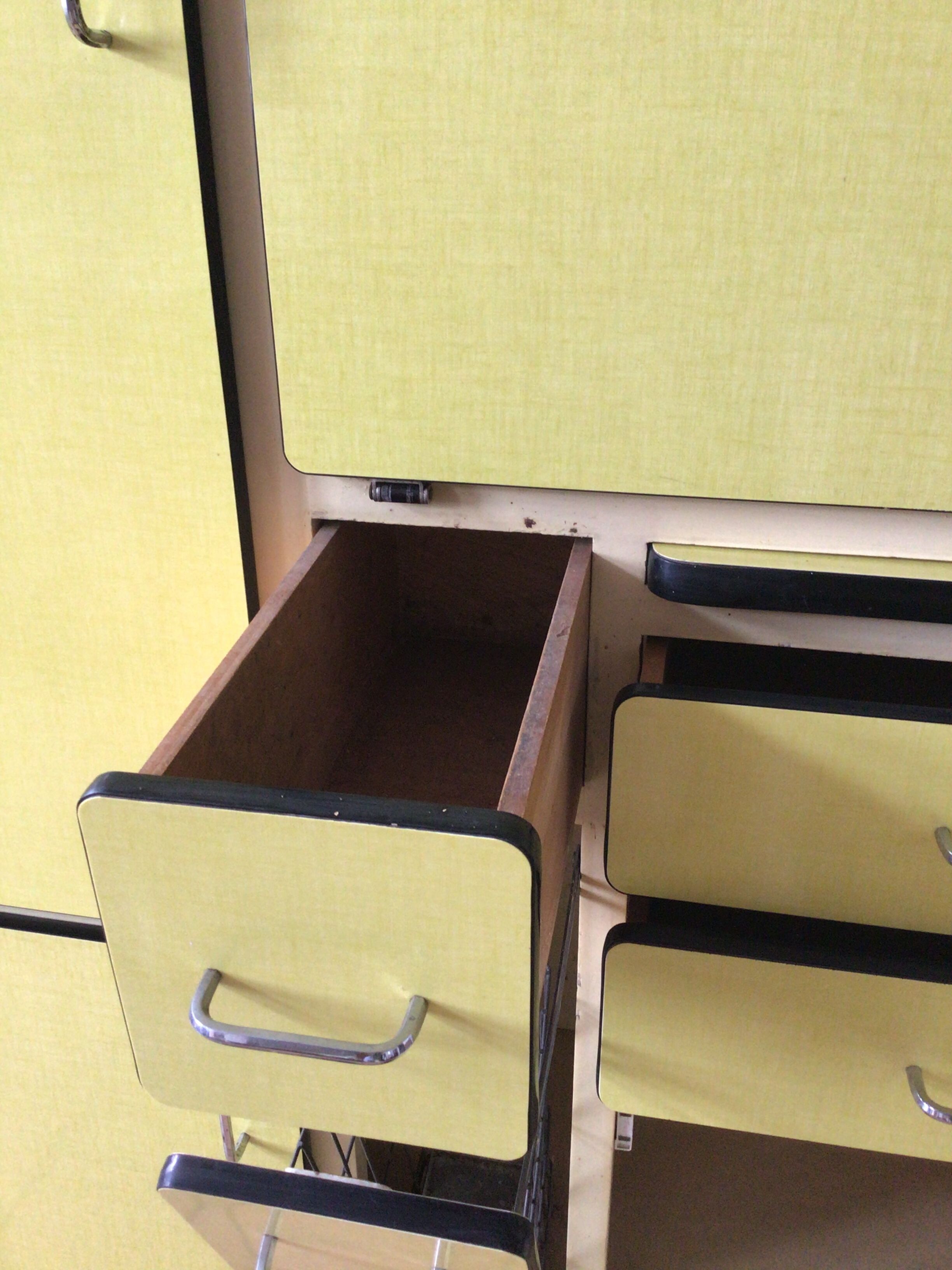 Formica kitchen buffet cabinet