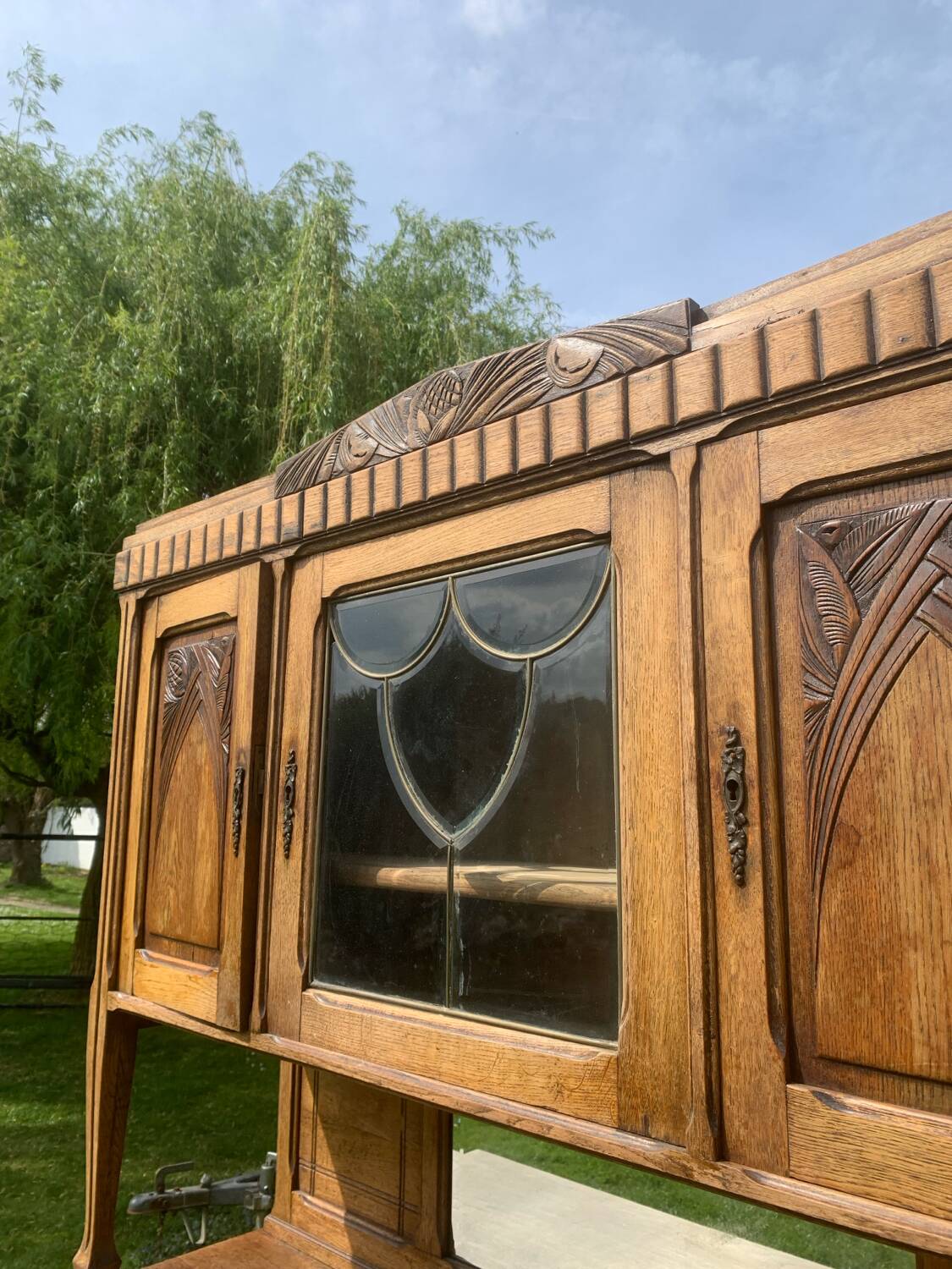 Art Deco Oak Sideboard