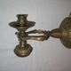 Applique bougeoir en bronze style maritime