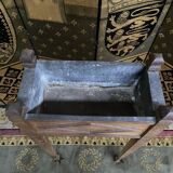Solid oak planter