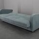 Newly Upholstered Art Deco Sofa / Folding Bed by Halabala, 1930s