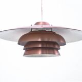 Brass lamp, Danish design, 1970s