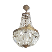 Hot air balloon chandelier with tassels