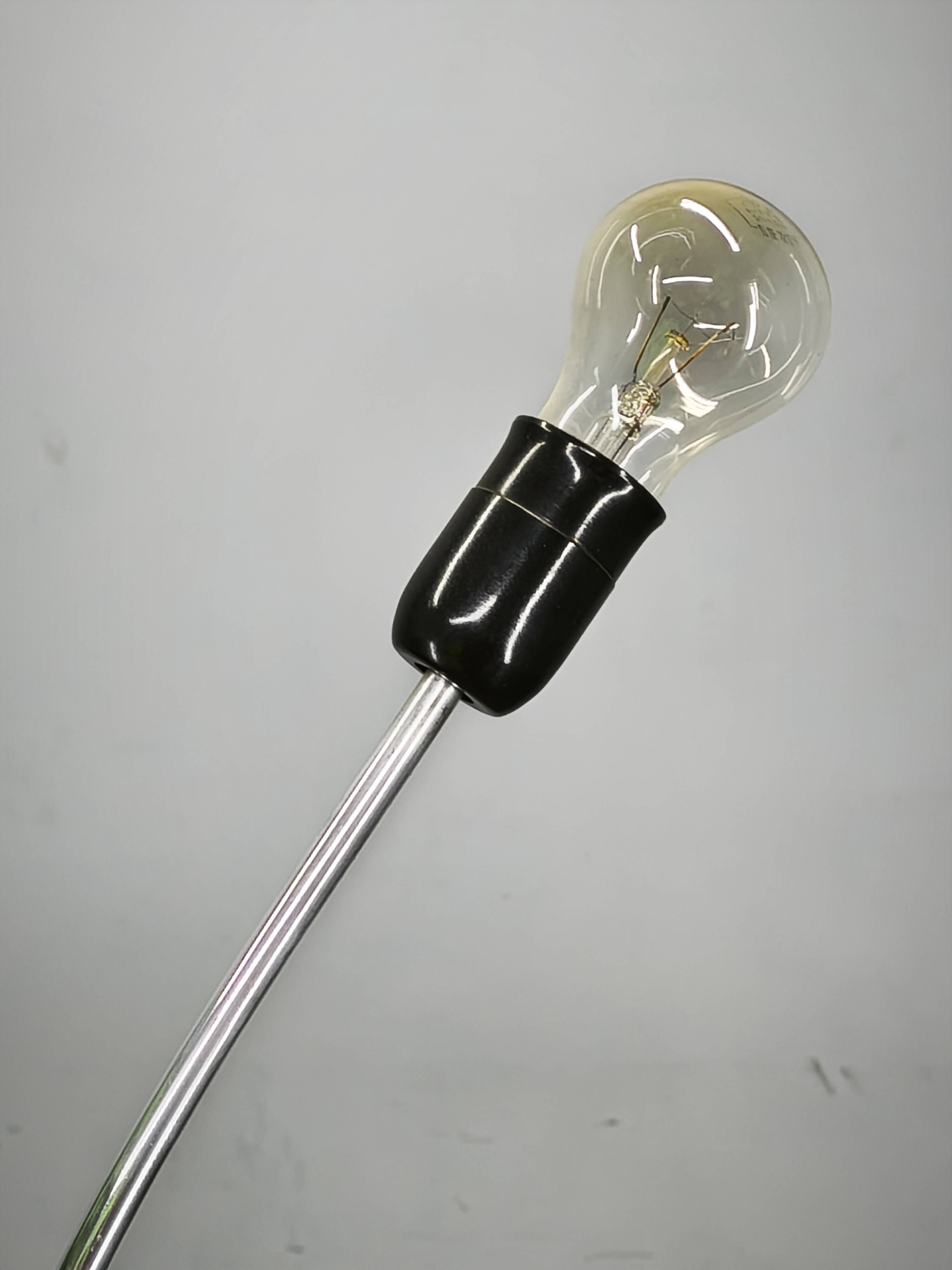 Rare German Adjustable Three-Light Floor Lamp, 1960s