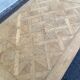 Art Deco monastery dining table, extendable, stripped in solid oak 230.