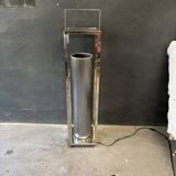 Vintage 80s chrome design floor lamp